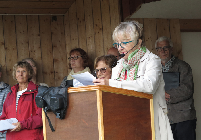Talet till våren hölls av Benita Nilsson