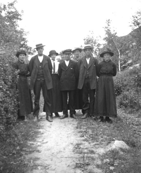 42. 1917.07.15 "Janne Johansson, Fagerfjäll" 7 pers.
